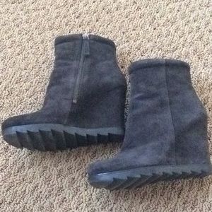 Nine West Wedge Heels Booties